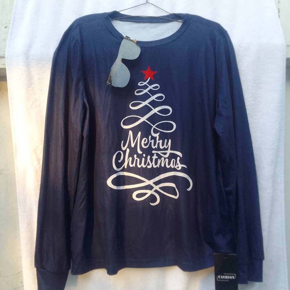 Bundle sharp/trendy sunglasses&Fashion holiday sweatshirt NWT